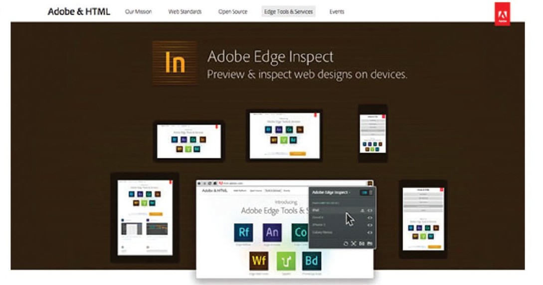 Adobe Edge Inspect CC
